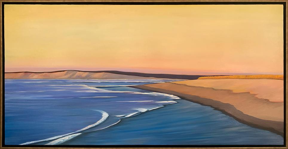 Surfcasting at Sunrise by Kenneth Vincent