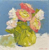 Peonies & Roses by Carol Maguire