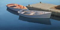 Two Wooden Boats by Jim Holland