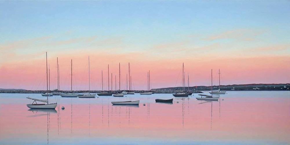Harbor at Sunset by Jim Holland