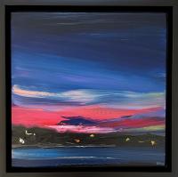 Harbor Sunset by Rachael Cassiani