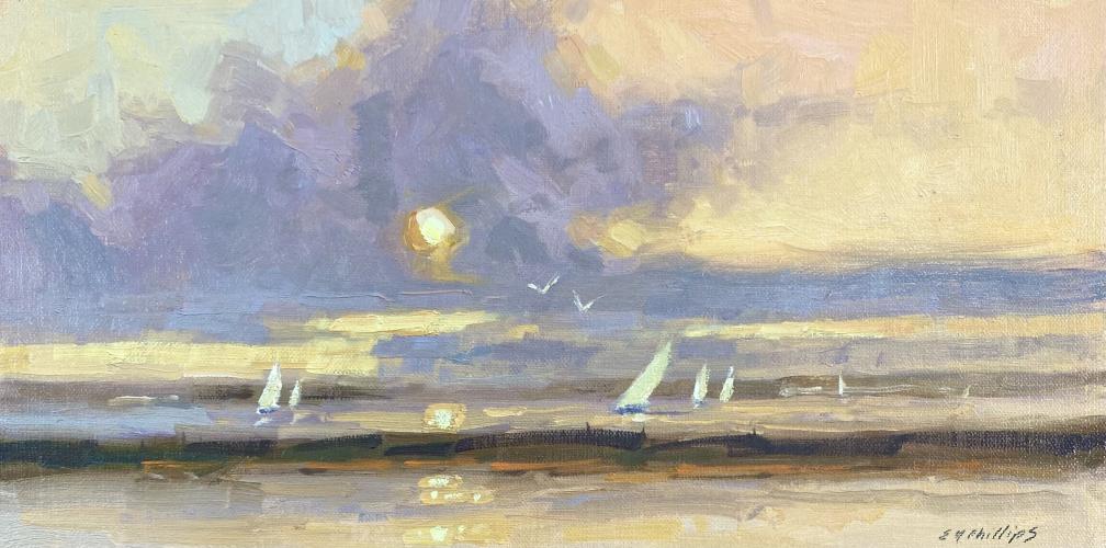Sunset Cruising by Elise Phillips