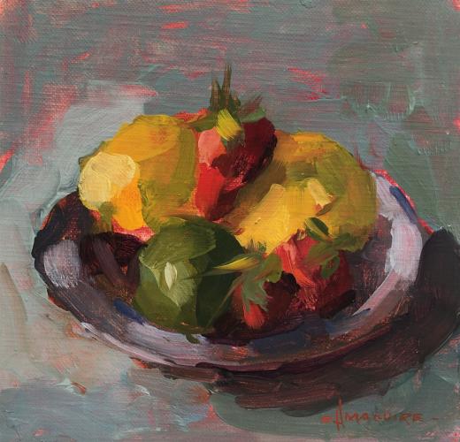Still Life with Lemons by Carol Maguire