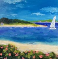 Sailing in the Cove, MV by Kate Winn