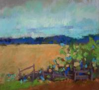 Field in Chilmark by Julie Friedman